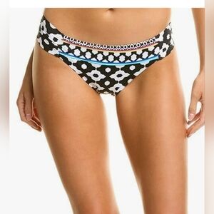 TRINA TURK NWT SHIRRED HIPSTER BIKINI BOTTOM